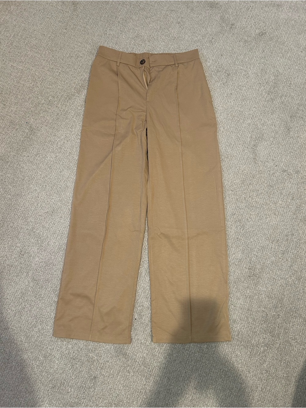 Target Men's Khaki Straight-Leg Chinos - Tan